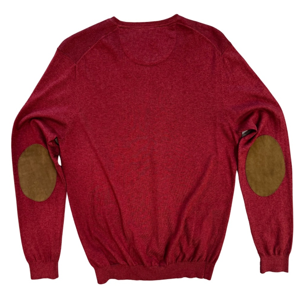 MASSIMO DUTTI Mens V-Neck Cashmere Blend Sweater - L - Picture 4 of 12